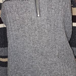 Bogner Gray V-Neck Sweater